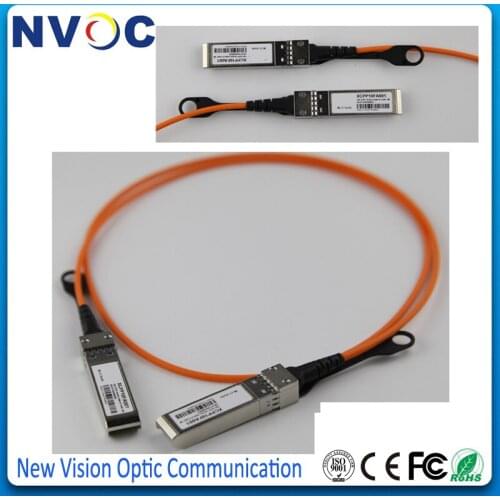 5Pcs/Lot,10Gbps SFP+ 1M OM2 AOC Active Optical Cable,10G SFP+ to SFP 1M 50/125 1M Active Fiber Optic Cable