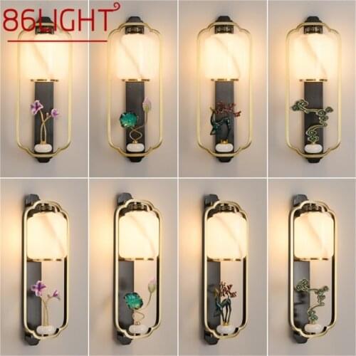 86LIGHT Wall Sconce Lamps Modern Brass Creative Indoor LED Light For Home Corridor Decoration