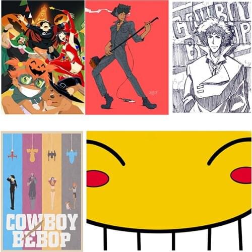 Diamond Painting Denim Bebop Movie Diamond Inlaid Diamond Mosaic DIY Full Diamond Embroidery Home Decoration