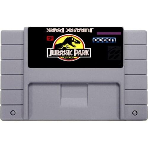 Big Sale 16 Bit 46 Pin Super Game Card - Jurassic Park