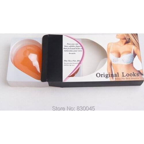 CM023 100%Silicone Bra Insert Breast Pads Breast Enhancers