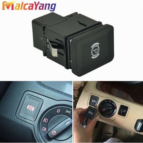 EPB Electronic Handbrake Parking Switch Brake Button For VW Passat R36 B6 C6 CC Auto 3C0927225C 3C0927225B