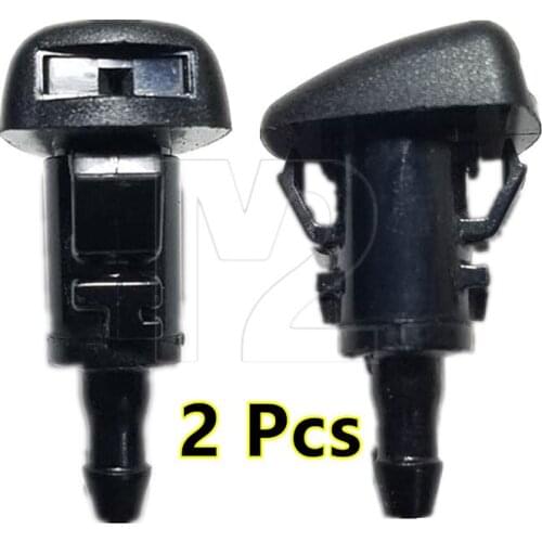 2 Pcs Pair Car Replacement Spray Nozzles Windshield Washer Sprinkler For Hyundai ACCENT CARENS CRETA IONIQ KONA K5 NIRO OPTIMA