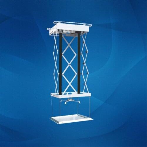 JD 1.5m Hidden Support Projector Remote Control Lifting Bracket Frame Small Ceiling Projector Wireless Lift Electric Hanger