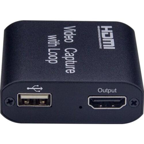 4K HDMI to USB2.0 HD 1080P Video Capture Card Dongle for Game Live Streaming High-speed Transmission HDMI video Capture Card