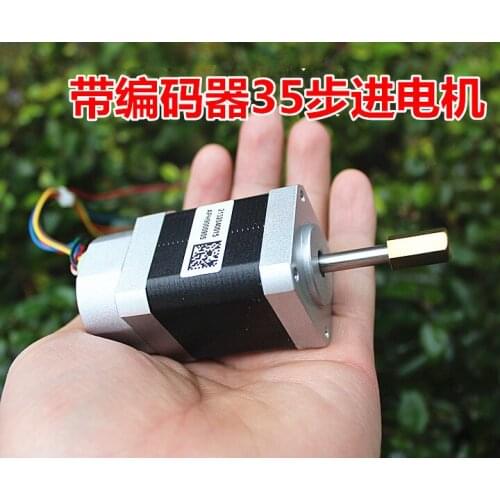 Code wheel encoder 35 stepper motor two-phase 4-wire stepper motor DC motor step angle 1.8 degrees
