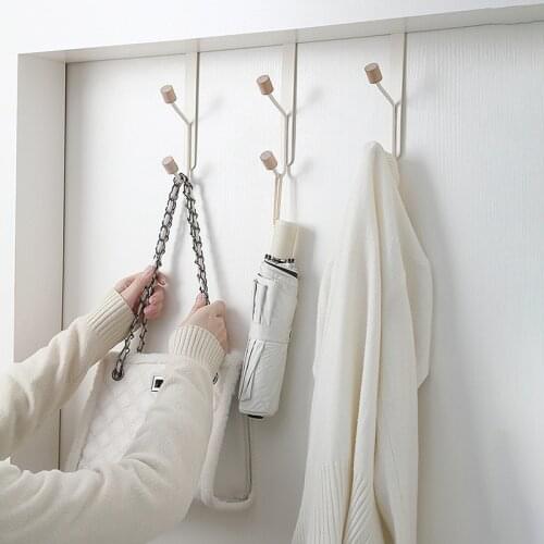 2020 Sterling Metal Wreath Hanger Home Kitchen Wall Door Holder Hook Hanger Hanging Coat Hooks High Quality