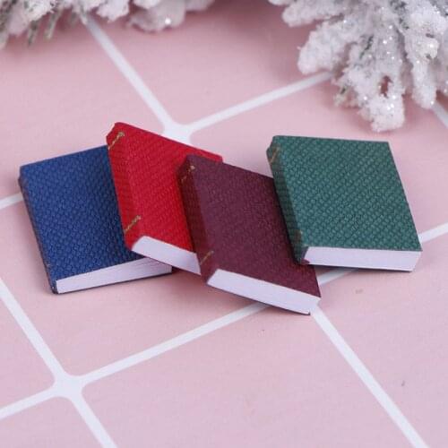 Dollhouse 4pcs/set 1/12 Furniture Accessories Mini Books Model Miniature