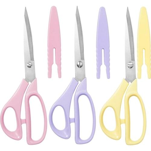 LMDZ Lightweight Tailor Scissors with Cover& Household Sewing Clothing Scissors
