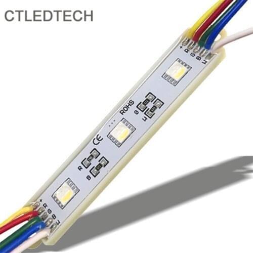 Hot LED RGBW module 12V module RGBW SMD 4in1 LED advertising luminous characters backlight module 1 box 2000pcs module