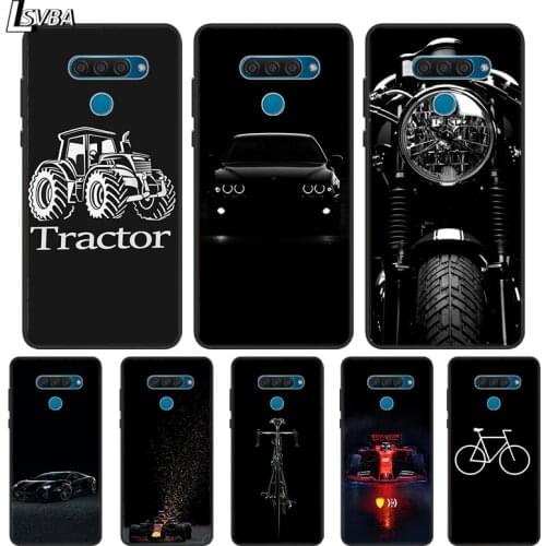 Motorcycle Cars Man For LG K22 K71 K61 K51S K41S K30 K20 2019 Q60 V60 V50S V50 V40 V35 V30S V30 G8 G8S G8X ThinQ Phone Case