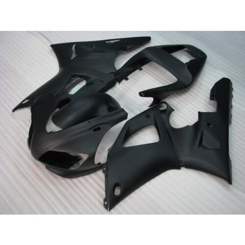 New hot moto parts Fairing kit for Yamaha YZF R1 98 99 matte black fairings set YZFR1 1998 1999 DC07