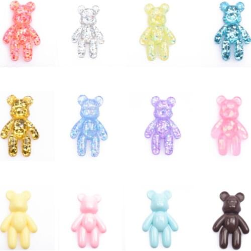 1Pcs Mini Resin Candy Color Shoes Charms Decoration Accessories for Clogs Sandals Shoe Fit Croc JIBZ Wristbands