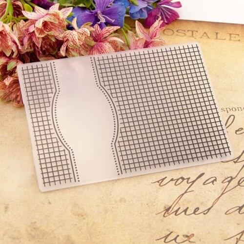 DIY Plastic Concave-Convex Embossing Template Concave-Convex Plate Embossing Die Embossing Clip Em157