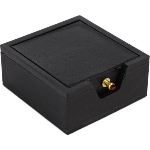 500pcs/lot Luxury Jewelry Box Crystal Cufflinks Box High Grade Cuff Links Display Storage Gift Box Jewellery Packing Custom logo