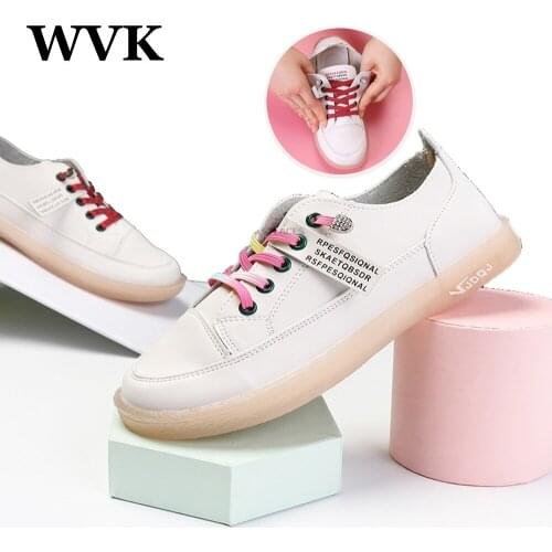 2PCS No Tie Shoelaces Elastic Flat Candy colors Lazy Shoelace Diamond Shoes Lace Lock Kids Adult Unisex Sneakers Shoe Strings
