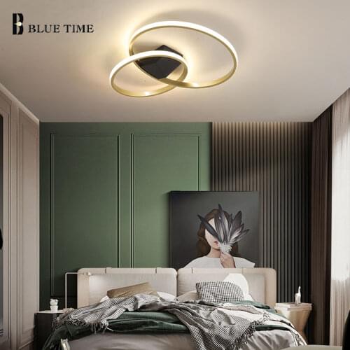 Indoor Lighting Modern Led Ceiling Light 110V 220V Chandelier Ceiling Lamp for Bedroom Living Room Dining Room Kitchen Lighting