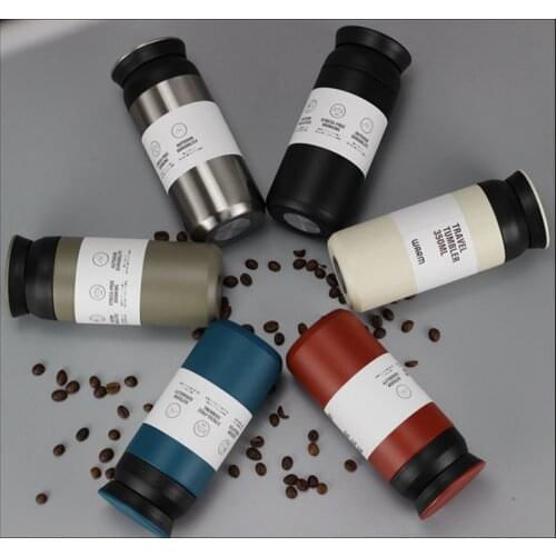 New 350ML High Quality Hot Sale Japanese Harajuku Double Wall Stainless Steel Thermoses Vacuum Flasks Thermal Insulation Cup