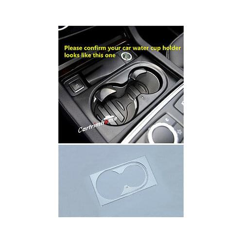 Inner Water Cup Holder Frame Cover Trim 2pcs For Benz ML W166 /GL X166 2012-2015