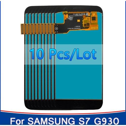 10PCS TFT incell G930F Display For Samsung Galaxy S7 G930F LCD 5.1" S7 SM-G930F LCD Display Touch Screen Assembly Replacement