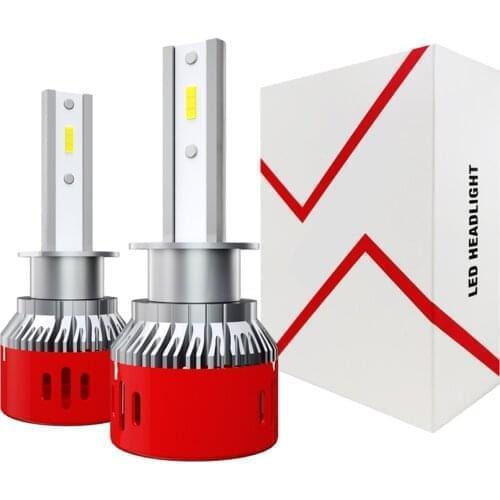 2pcs Car Headlight Bulbs LED Lamp H1/H4/H7/H11/9005/9006 1903 Fog Lights 60W 6000LM IP68 Waterproof Car Light