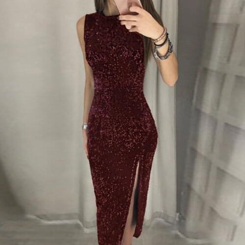 2021 Summer Women Dress Formal Wedding Bridesmaid High-waist Dresses Party Ball Prom Gown Cocktail Vintage Dresses For Women