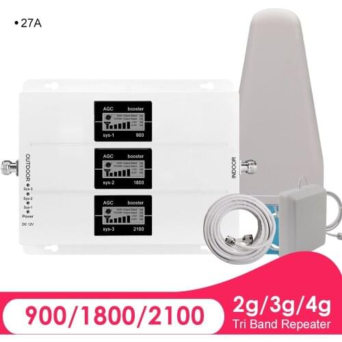 2G 3G 4G Signal Repeater GSM Booster 1800 2100 Amplifier