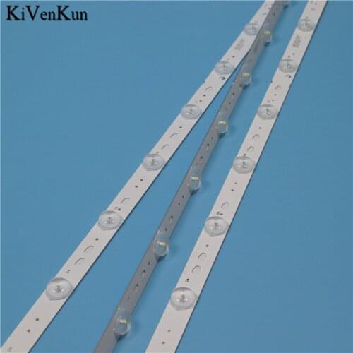 3PCS NEW TV Lamp LED Backlight Strips For TELEFUNKEN TF-LED32S41T2 Bar Kit LED Bands LED315D10-07(B) LED315D10-ZC14-07(A) Rulers