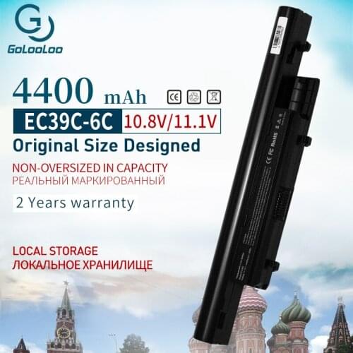 Golooloo 11.1v 4400mAh Laptop Black Battery for Acer AS10H31 AS10H51 AS10H75 For Gateway EC49C ID49C EC39C EC39C-N52B
