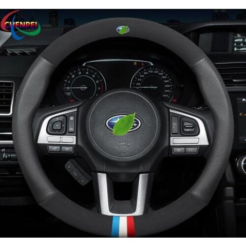Car Steering Wheel Cover For Subaru BRZ Forester XV Impreza Levorg WRX STi 2018 2019 2020 Car Interior Accessories
