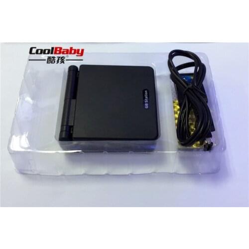 DHL 10pcs/lot 8-Bit GB Station Game PVP Handheld Console Player with Bulit-in 142 Games Retro Style for Gaming