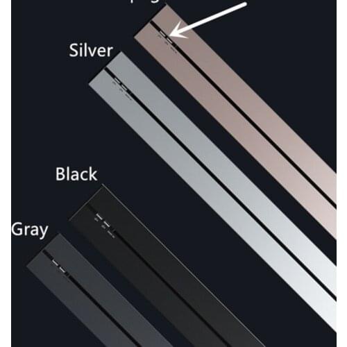 Electrical Orbital Wireless Power Track 50cm with 2.4A USB*2 Led Strip Light Wall Mounted Black Gray Silver Champagne Q