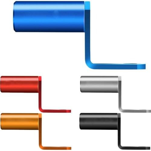 Motorcycle Headlight Rear View Mirror Mount Mobile Phone Expansion Bracket Parts Aluminum Alloy Mirror Holder Bracket