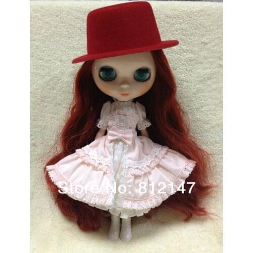 Blyth Doll hat red