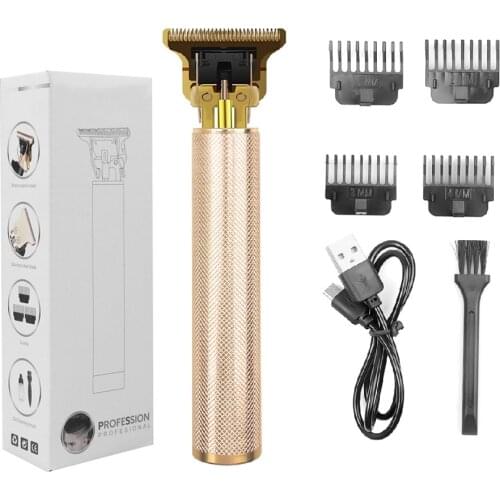 2021 Hair Clipper Trimming Shaving USB Rechargeable Hair Beard Trimmer Men Barber Cordless Electric Shaver for Man Kids Dropship