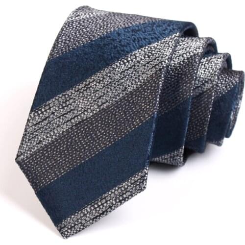 2020 New Design Fashion Formal Ties For Men High Quality Gentleman 7CM Striped Business Suit Work Necktie With Gift Box
