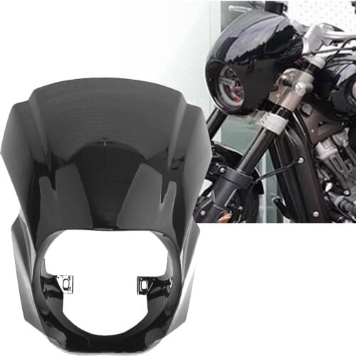 Motorcycle Front Headlight Fairing Cowl Visor Mask Cover For Harley Softail Breakout 2018 2019 2020 Motorcycle Accessories