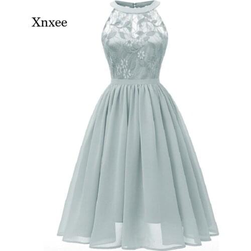 Chiffon Dress Flowers Hollow Ladies of Temperament Wedding Bridesmaid Dresses Youth Opening Ceremony Party Beauty Bodycon Robe