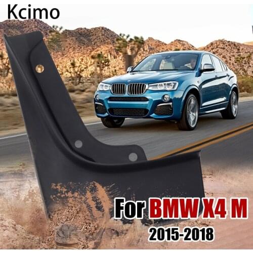 Front Rear Car Mudflap for BMW X4 M40i M Sport F26 2015 2016 2017 2018 Fender Mud Guard Flap Splash Flaps Mudguards Accessories