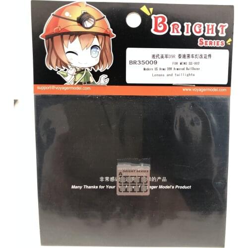 Voyager BR35009 Modern US Army D9R Armored BullDozer Lenses and taillights For MENG SS-002 Upgrade Kit