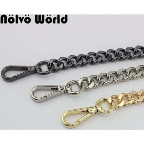 13mm Aluminum chain bags purses strap wholesale metal handbag accessories aluminum chain