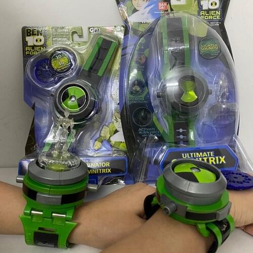 Ben10 Omnitrix Watch Toy Ultimate Watch Style Japan Projector Watch DAI Genuine Watches Toy Christmas Gift for Kids Children