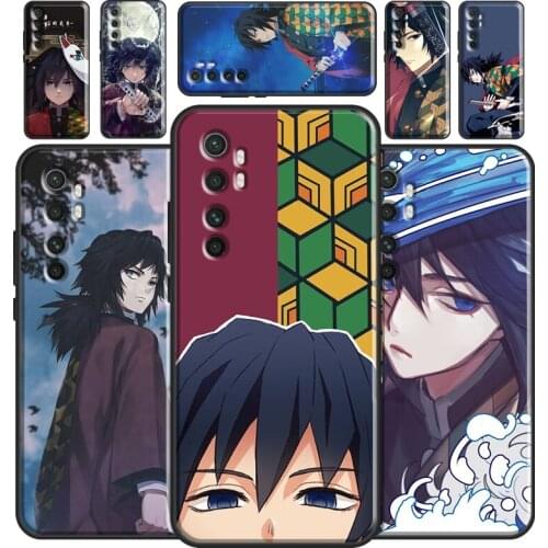 Tomioka Giyuu Demon Slayer Phone Case For Xiaomi Mi 11 Lite 9 10 9T 10T Pro POCO X3 M3 Pro F3 Mi 11 Ultra Back Cover