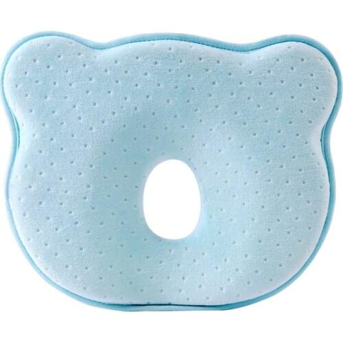 Baby Pillow Memory Foam Baby Shaping Pillow Newborn Head Protection Cushion Pillow Anti-rollover Kids Sleep Head Positioner 0-1Y