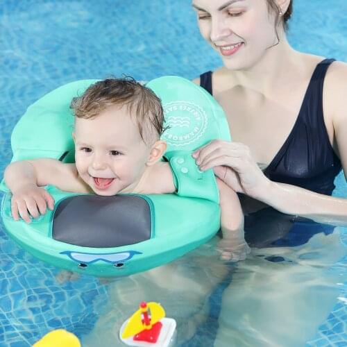 Baby Floater Infant Swimmers Non-Inflatable Float Child Lying Swimming Ring Swim Waist Float Ring Floats Pool Toys Swim Trainer