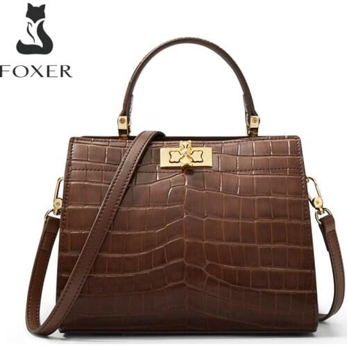 FOXER Women's Clutches With Handle