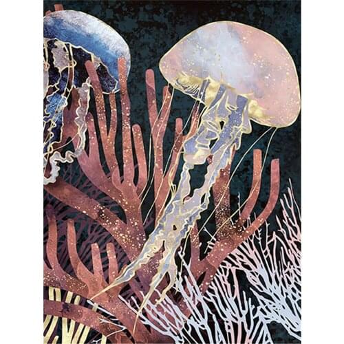 Landscape Mountain DIY 11CT Embroidery Cross Stitch Kits Craft Needlework Set Printed Canvas Cotton Thread Home Sell