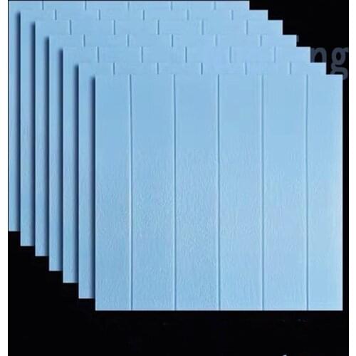 Imitation Wood Grain Wallpaper Waterproof Pe Foam Self-Adhesive Wall Sticker Wall Panel for Home Interior Wall sticker Decor