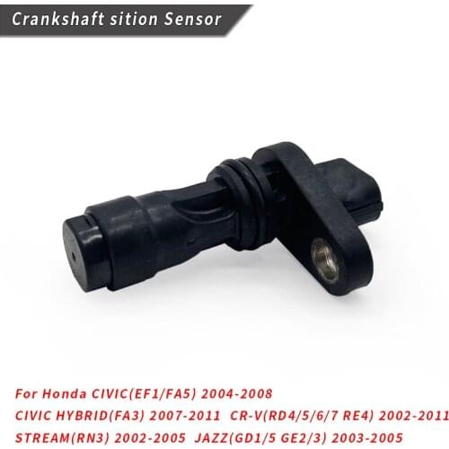 Crankshaft sition Sensor For Honda CIVIC(EF1/FA5) CIVIC HYBRID(FA3) CR-V(RD4/5/6/7 RE4) STREAM(RN3) JAZZ(GD1/5) 37500-PNB-003