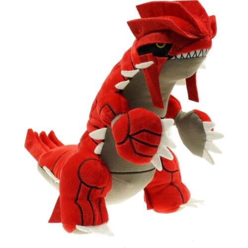 Pokemon Groudon Collectible plush doll, ultimate ruby Gulaton doll, standing doll Birthday gift christmas gift